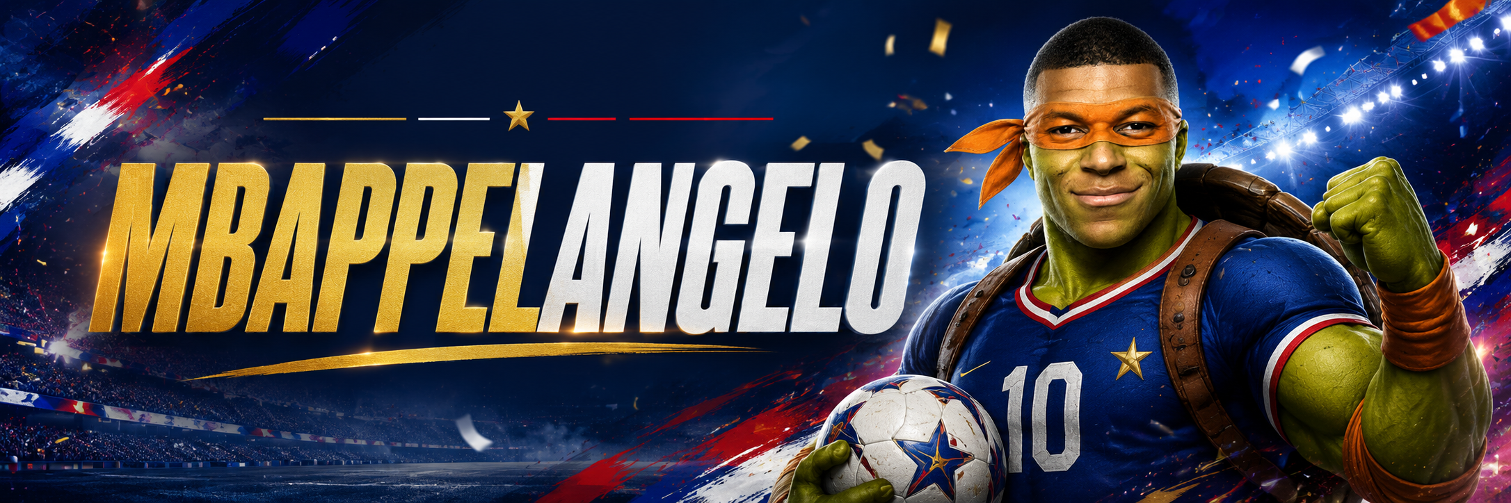 MBAPPELANGELO — Kylian Mbappé as a Ninja Turtle for World Cup 2026